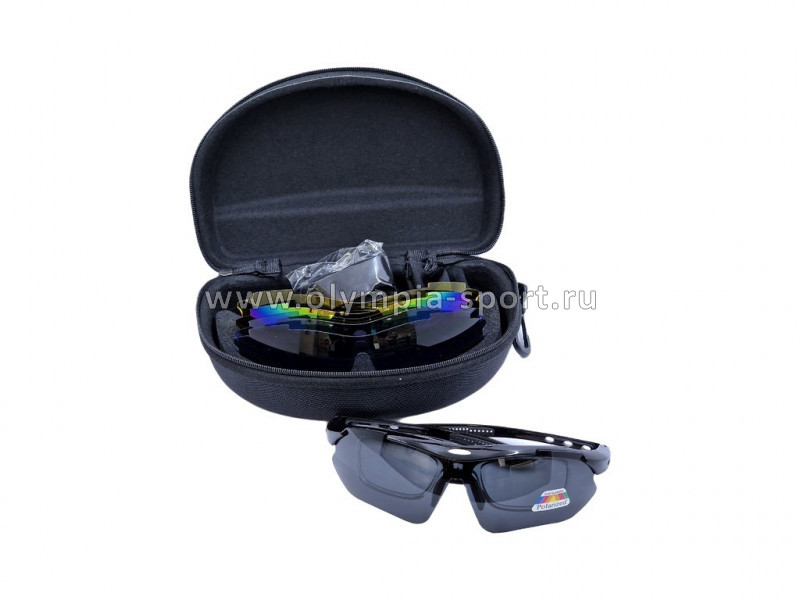 Очки поляриз. со сменными линзами (1 шт. поляр., 4 шт UV)