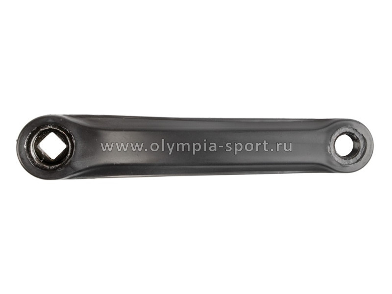 Шатун левый 170 мм сталь пластиковое покрытие, черный SB