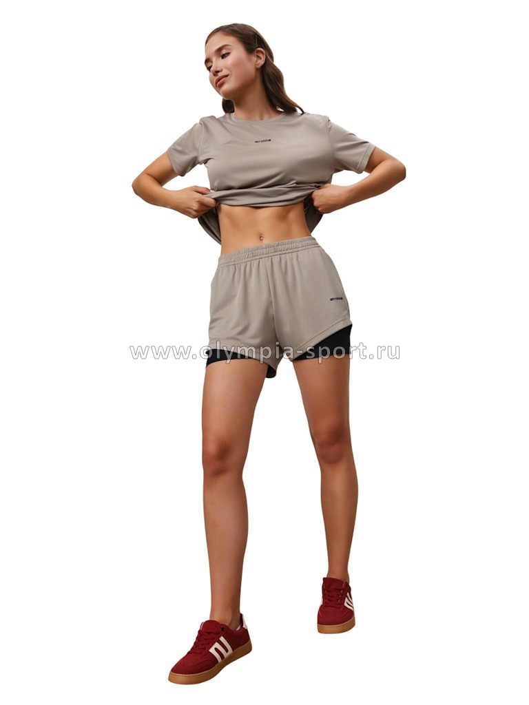 Шорты женские Strobbs T3364-9 коричневый