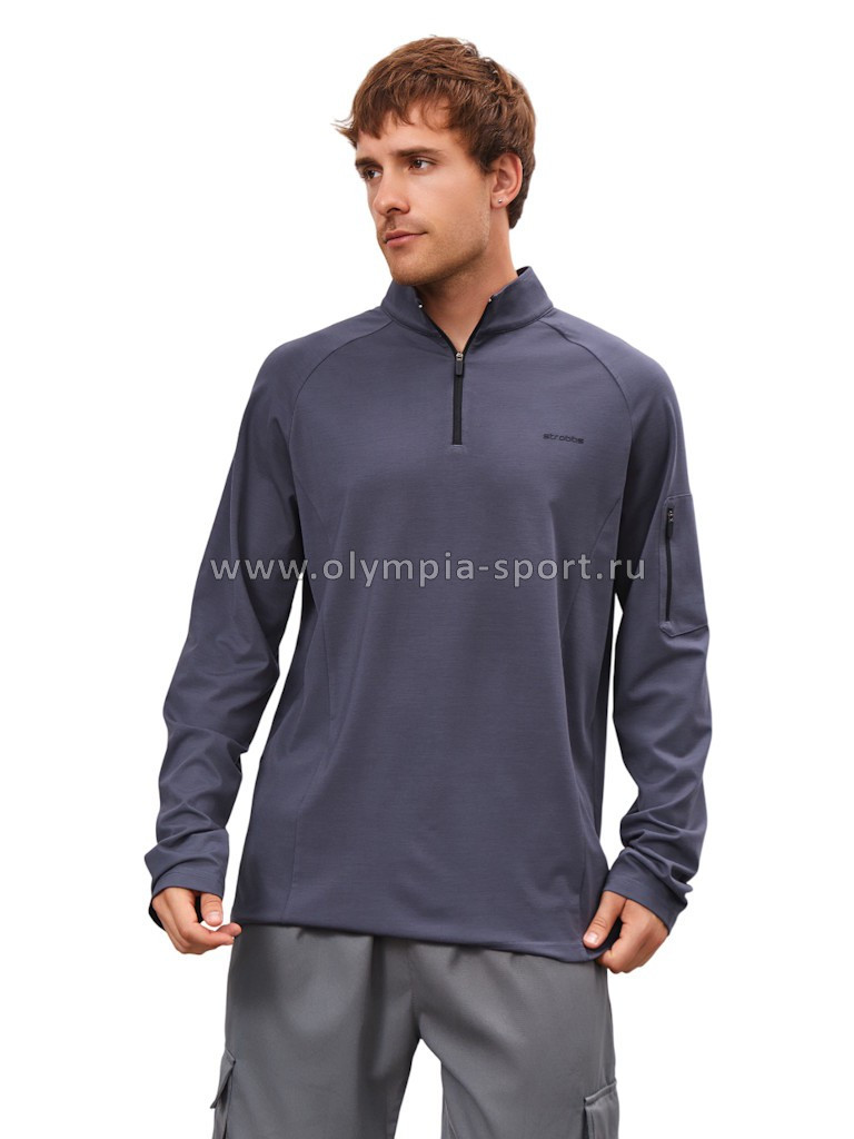 Лонгслив мужской Strobbs E2368-1 серый