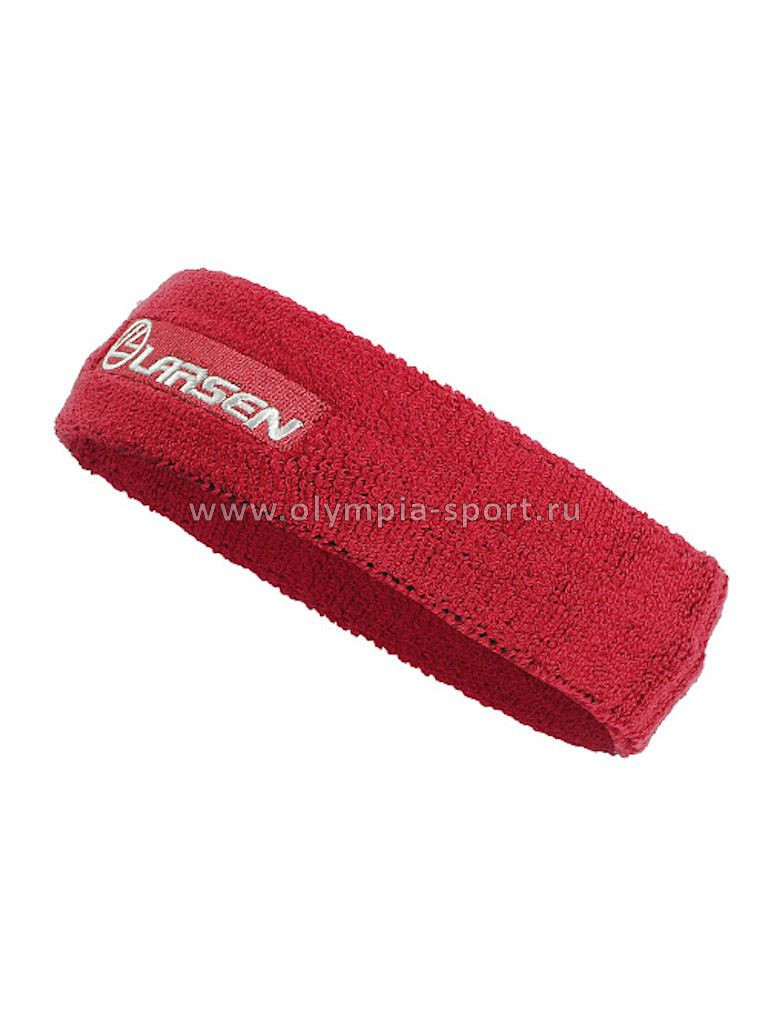 Повязка на голову Larsen ECE 057 красный one size