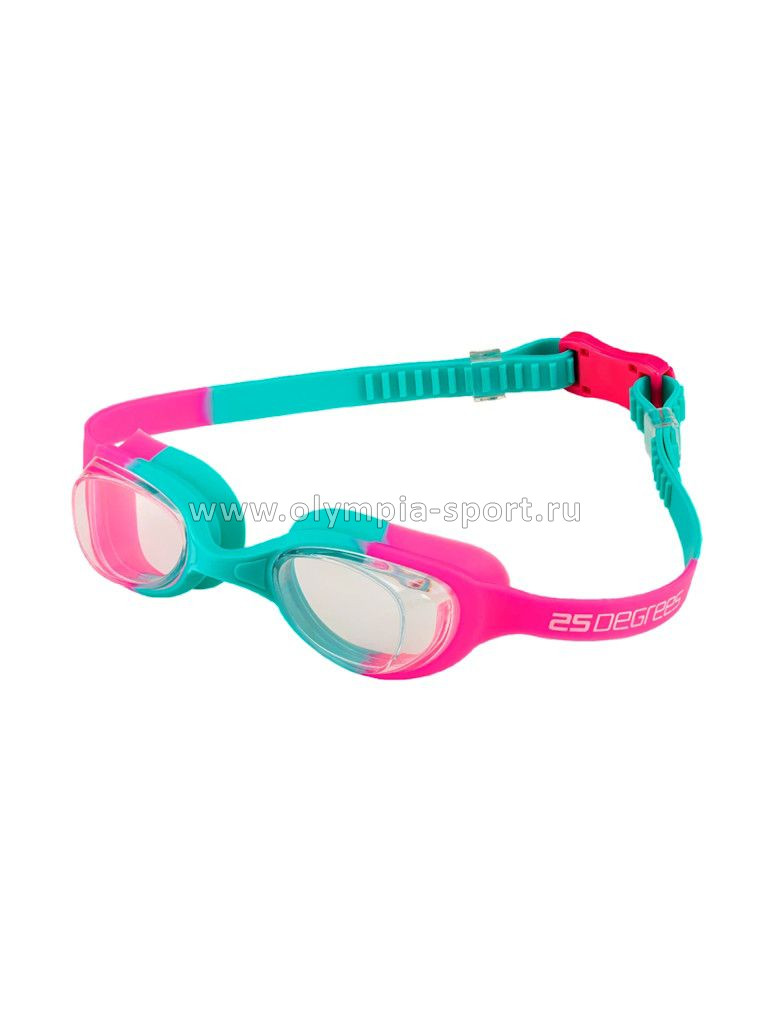 Очки для плавания 25DEGREES Dory Pink/Turquoise, детские (6-11 лет)