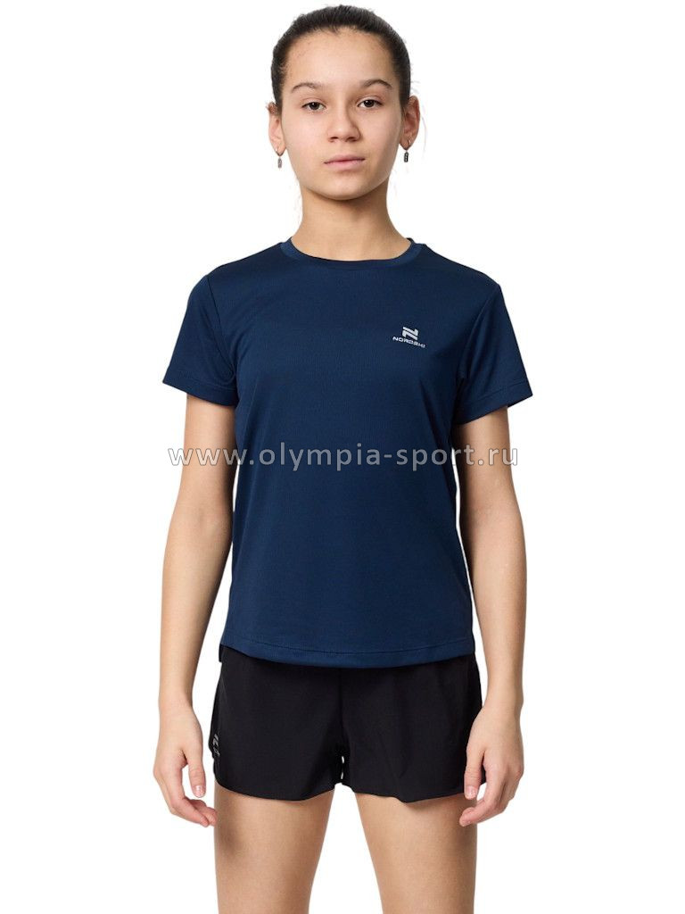 Футболка Nordski Jr. Run Dark Blue NSJ419711