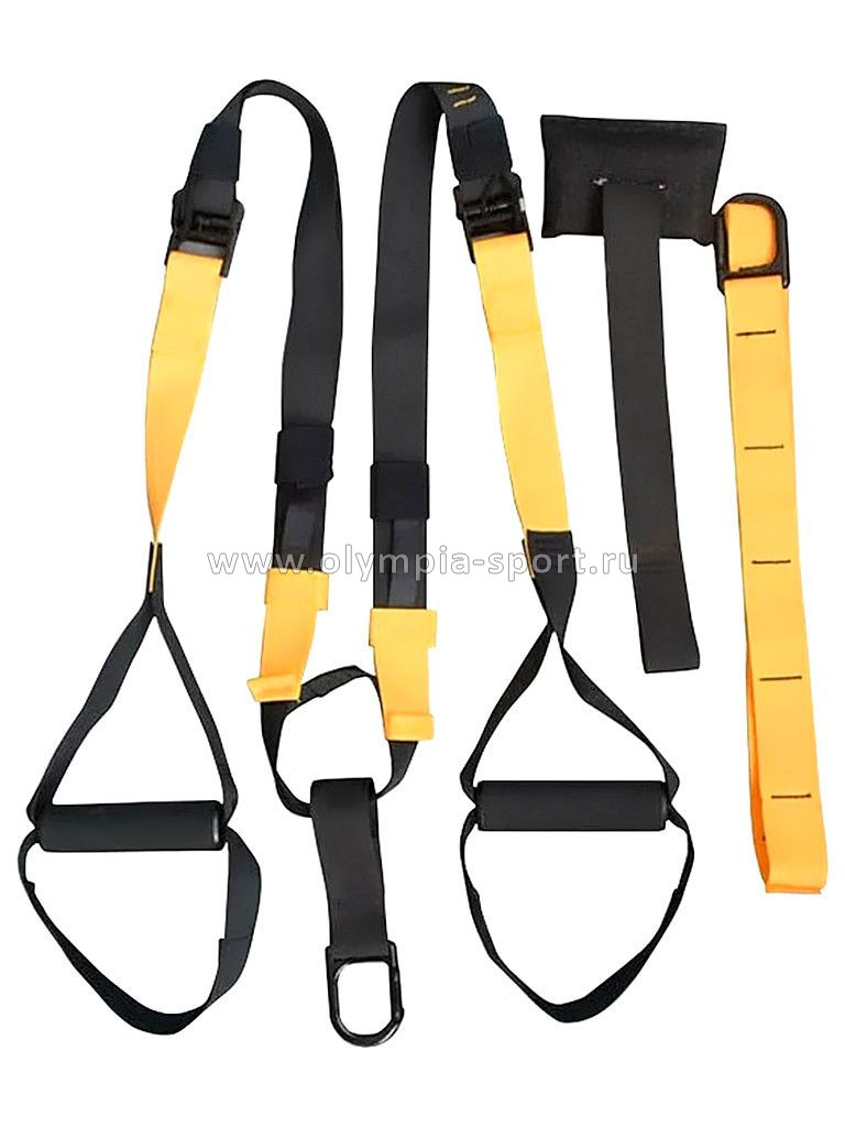 Петли тренировочные функциональные Unix Fit TRX Желтые
