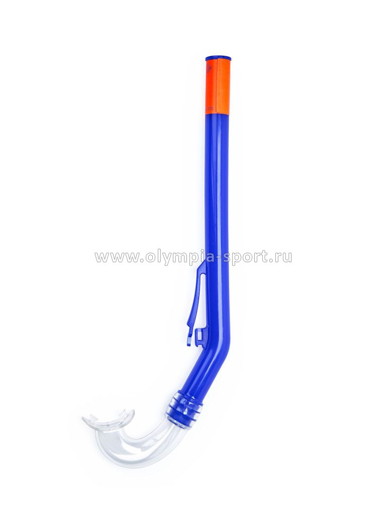Трубка для плавания Salvas Rapallo Snorkel, р.Senior, синий
