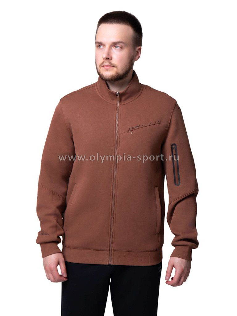 Толстовка мужская Strobbs E2398-7 коричневый