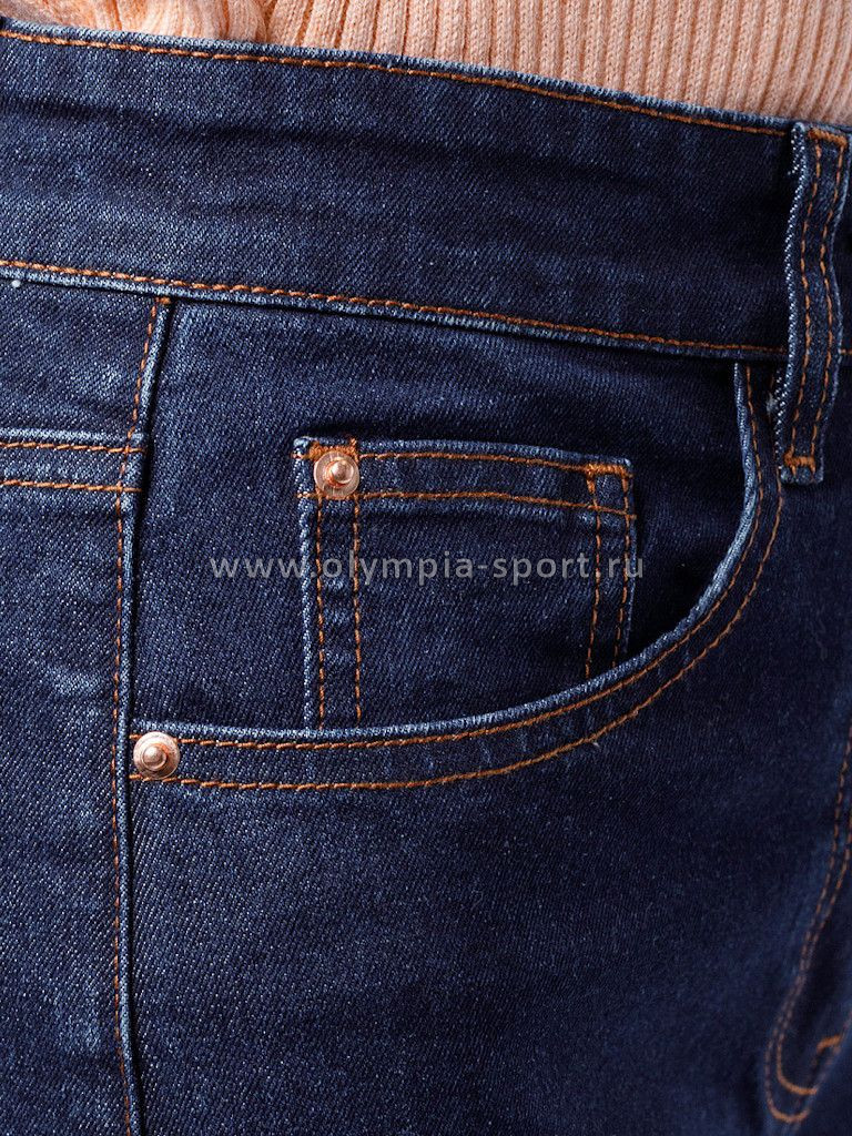 Джинсы женские D54.293 темно-синий