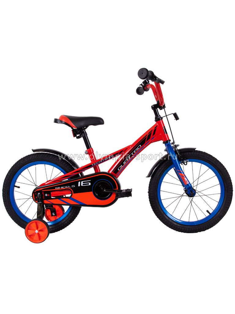 Велосипед TechTeam QUATTRO 20 (20" 1ск.) красный