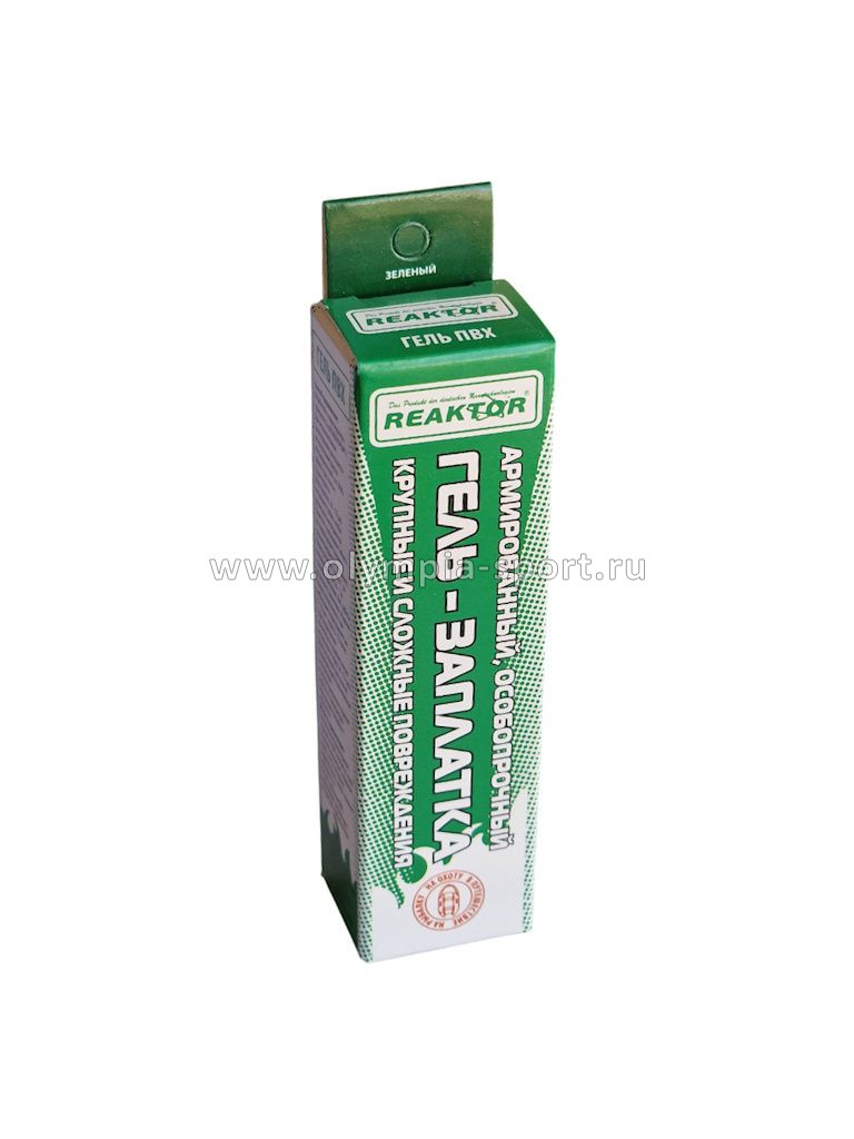 Гель-заплатка армированная особопрочная 15 мл зеленый